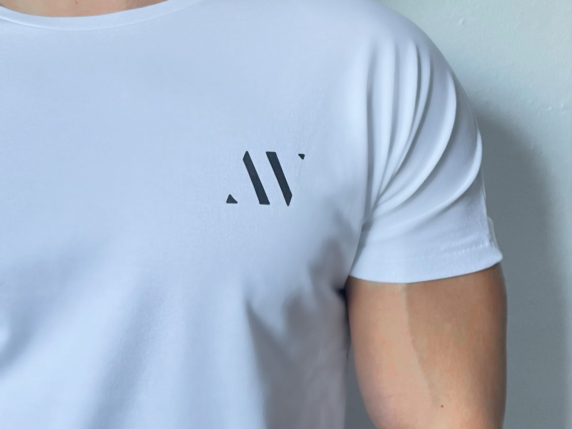 Men`s T-Shirt AV white | Bílé pánské tričko s krátkým rukávem